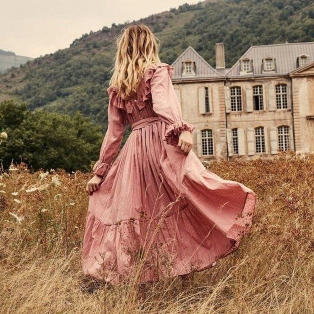Doen Hillside Dress Bon Bon - Picture 3 of 9